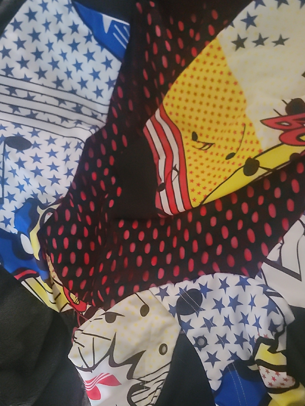 Adidas x Rita Ora Comic Print 3pc Set Hoodie (XL) Leggings (L) Sneakers (10) - Picture 16 of 16